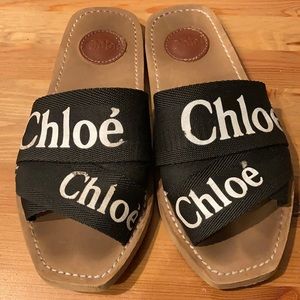 Chloe sandals slides